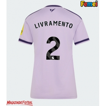 Newcastle United Tino Livramento #2 Tricou Fotbal Replică 2026-27 Femei Treilea